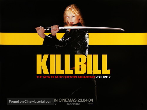 Kill Bill: Vol. 2 - British Movie Poster