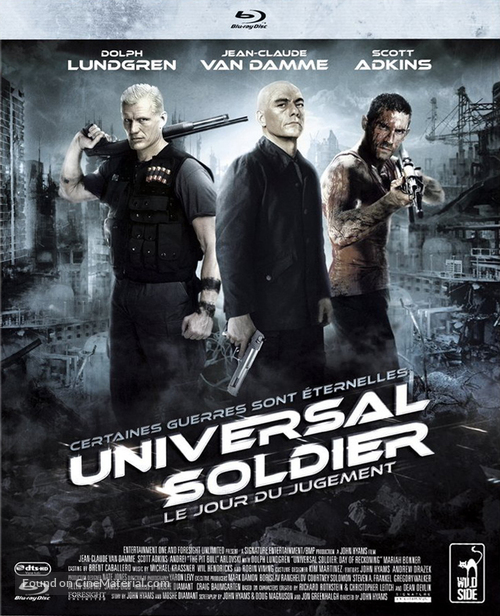 Universal Soldier: Day of Reckoning - French Blu-Ray movie cover