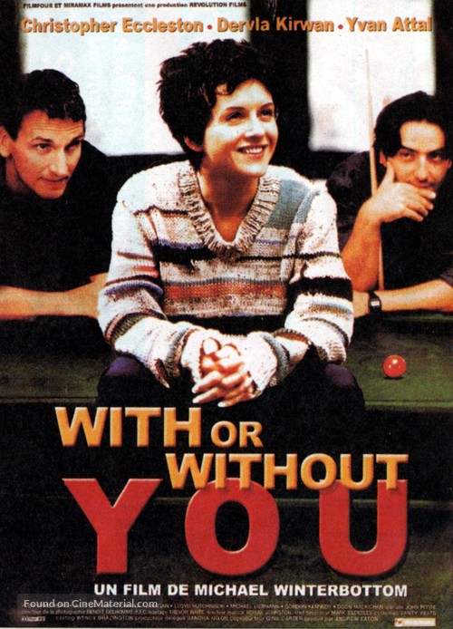 With or Without You - French Movie Poster