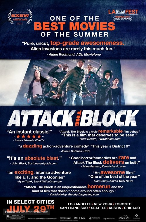 Attack the Block - Movie Poster