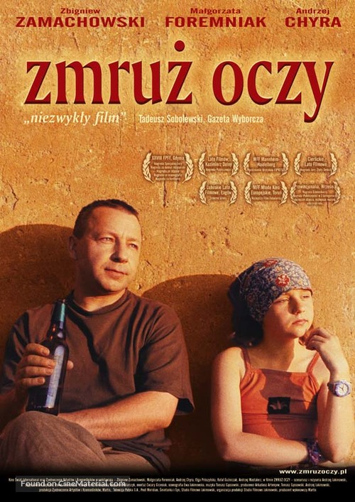 Zmruz oczy - Polish poster