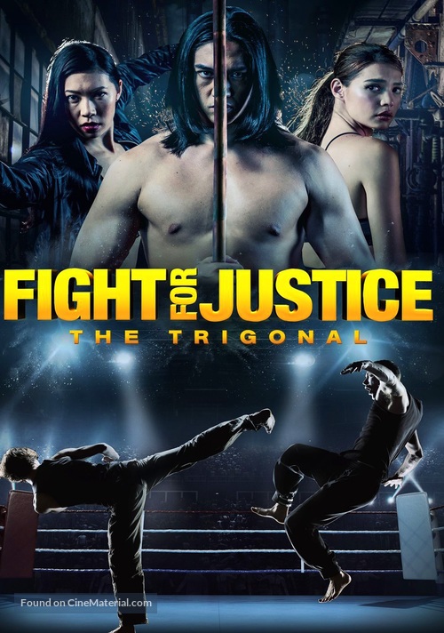 The Trigonal: Fight for Justice - British Movie Cover