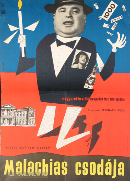 Das Wunder des Malachias - Hungarian Movie Poster
