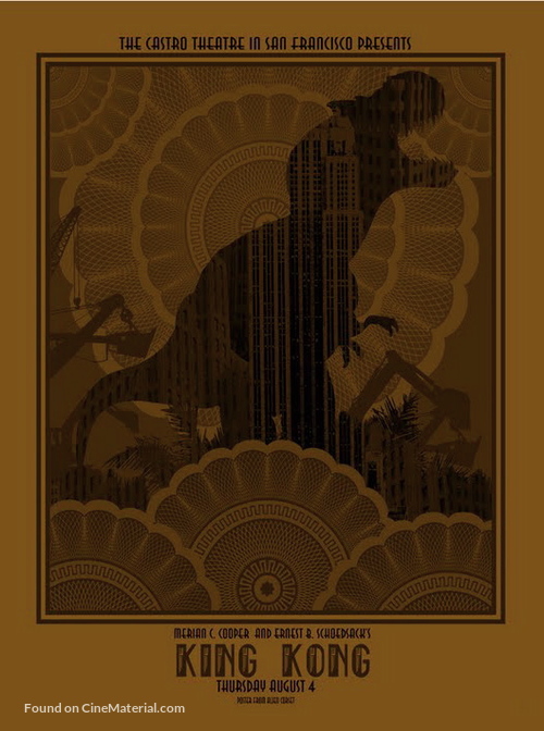 King Kong - Homage movie poster