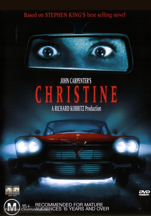 Christine - Australian DVD movie cover