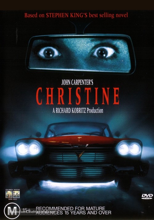 Christine - Australian DVD movie cover