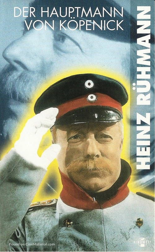 Hauptmann von K&ouml;penick, Der - German VHS movie cover