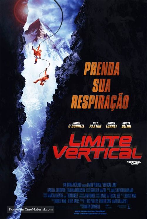 Vertical Limit - Brazilian Movie Poster