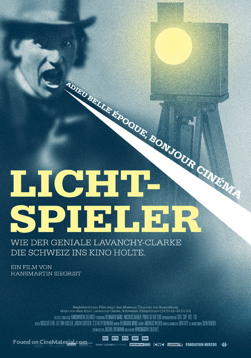 Lichtspieler - Wie Lavanchy-Clarke die Schweiz ins Kino holte - Swiss Movie Poster