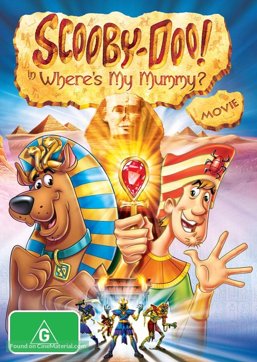 Scooby Doo in Where&#039;s My Mummy? - Australian DVD movie cover