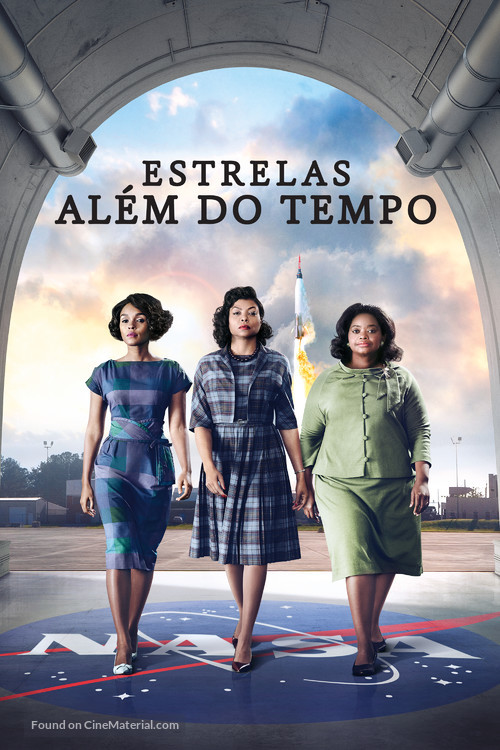 Hidden Figures - Brazilian Movie Cover
