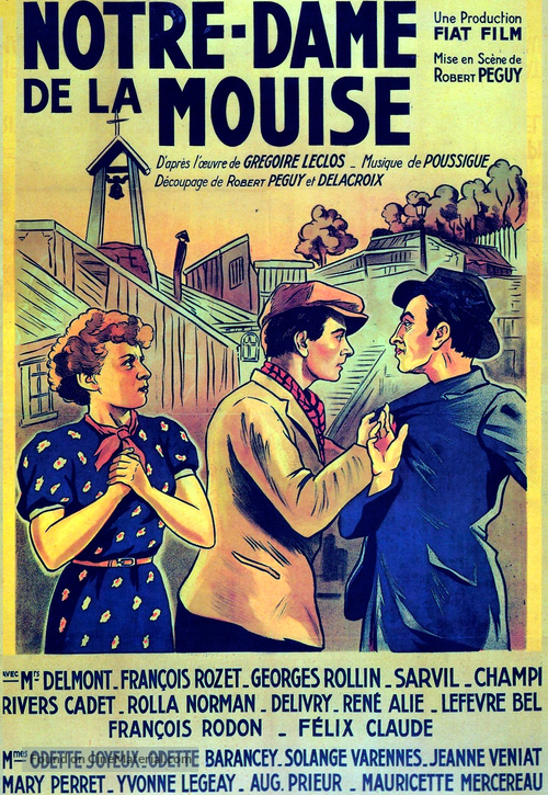 Notre Dame de la Mouise - French Movie Poster