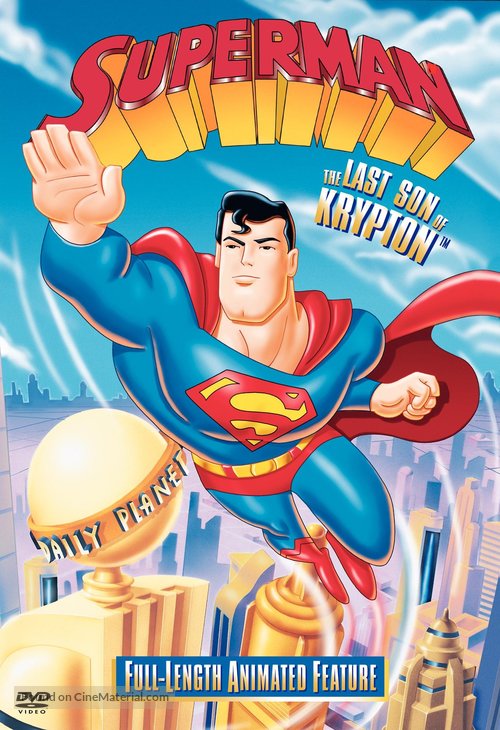 Superman: The Last Son of Krypton - DVD movie cover