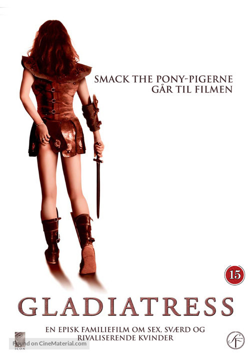Gladiatress - Danish DVD movie cover