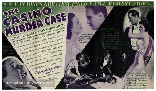 The Casino Murder Case - poster