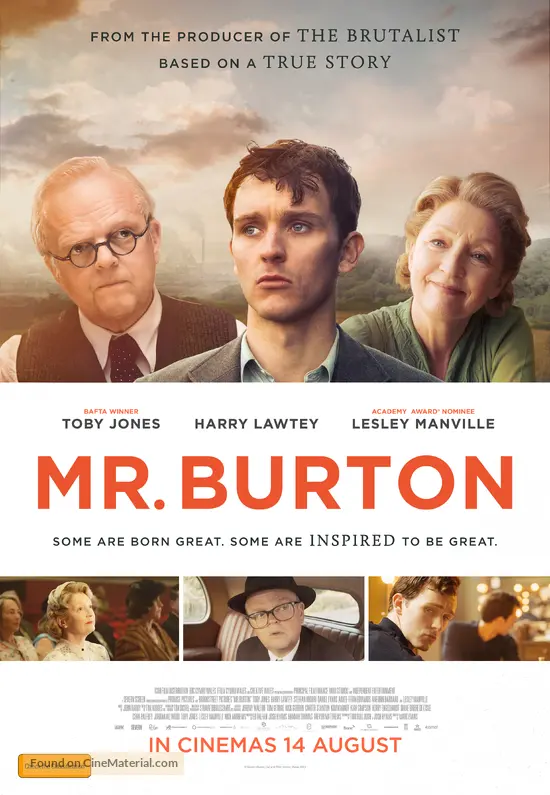 Mr. Burton - Australian Movie Poster