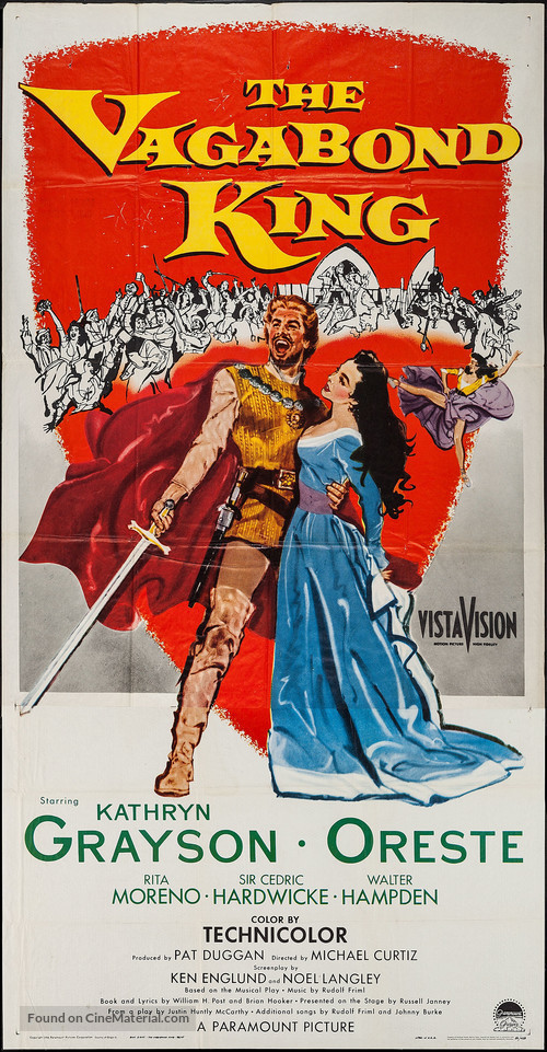 The Vagabond King - Movie Poster