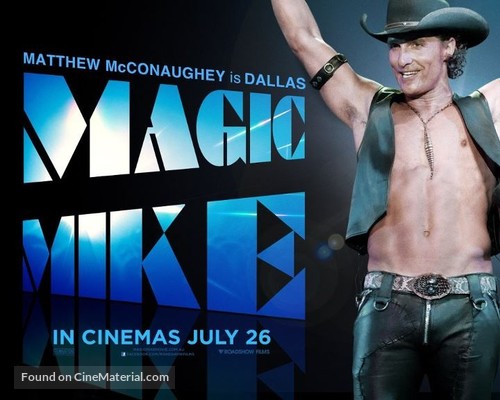 Magic Mike - Australian Movie Poster
