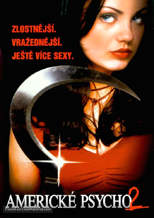 American Psycho II: All American Girl - Czech DVD movie cover