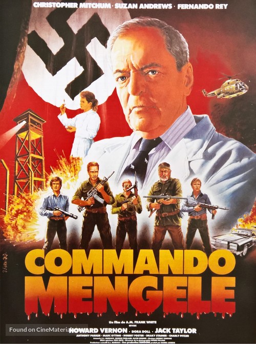 Commando Mengele - French Movie Poster