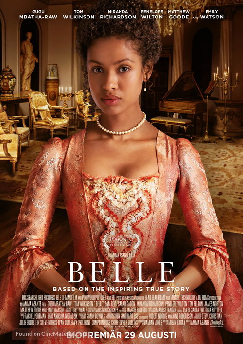 Belle - Swedish Movie Poster