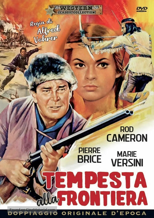 Winnetou und sein Freund Old Firehand - Italian DVD movie cover