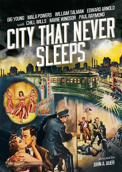 City That Never Sleeps - DVD movie cover