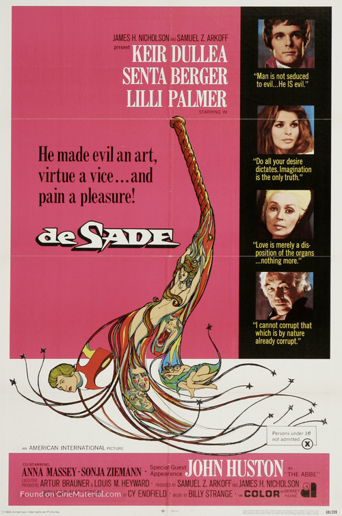 De Sade - Movie Poster