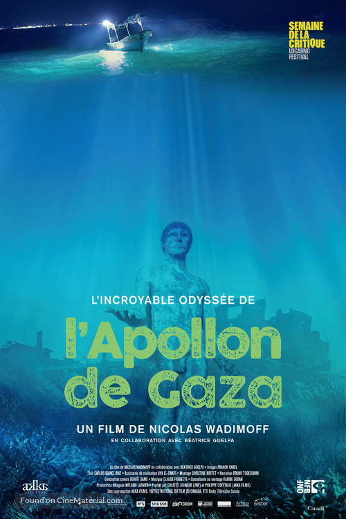 L&#039;Apollon de Gaza - Swiss Movie Poster