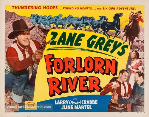 Forlorn River - Re-release movie poster