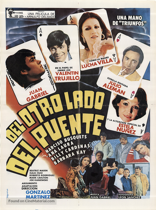 Del otro lado del puente - Mexican Movie Poster