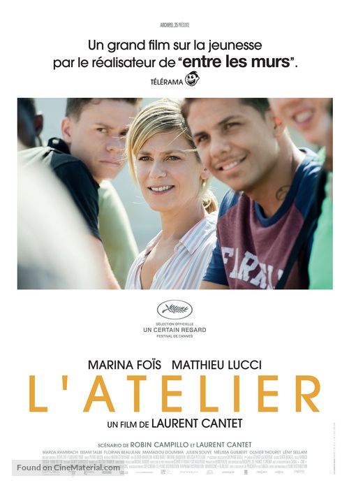 L&#039;atelier - Swiss Movie Poster