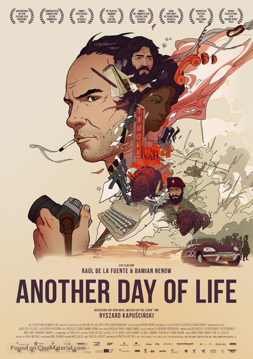 Another Day of Life - German Movie Poster