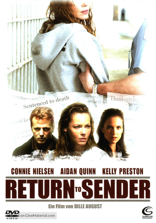 Return to Sender - German DVD movie cover