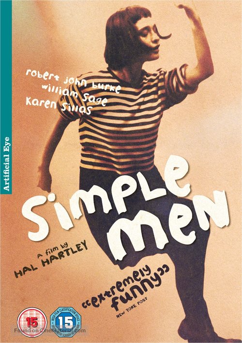 Simple Men - British DVD movie cover