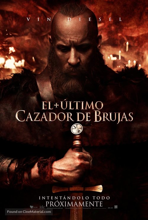 The Last Witch Hunter - Mexican Movie Poster