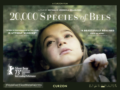 20.000 especies de abejas - British Movie Poster