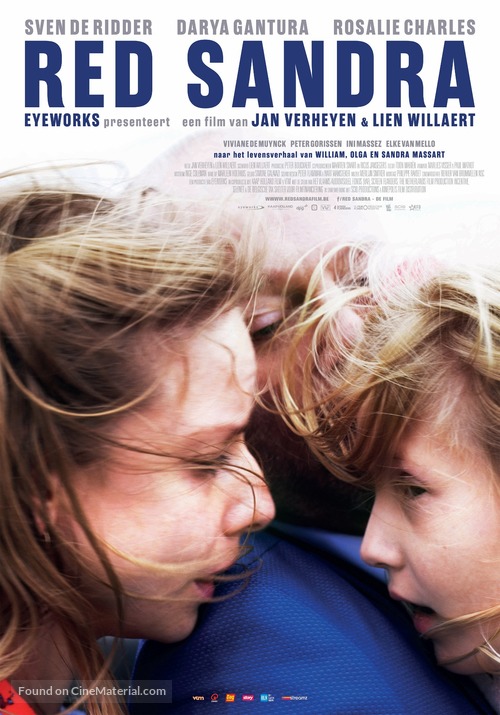 Red Sandra - Belgian Movie Poster