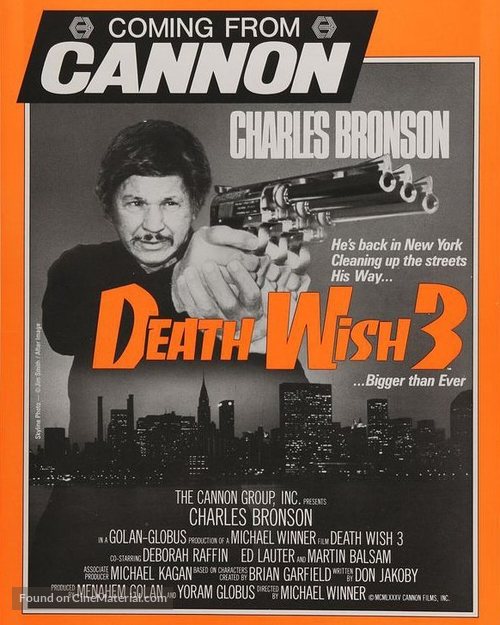Death Wish 3 - poster