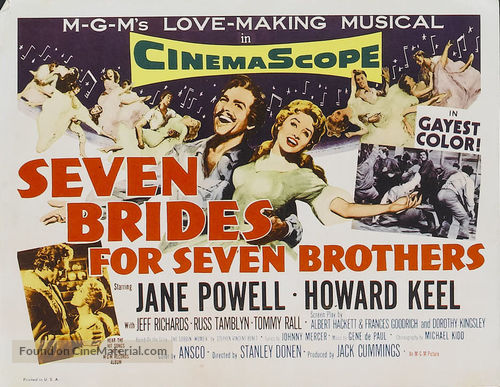 Seven Brides for Seven Brothers - Movie Poster