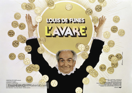 L&#039;avare - French Movie Poster