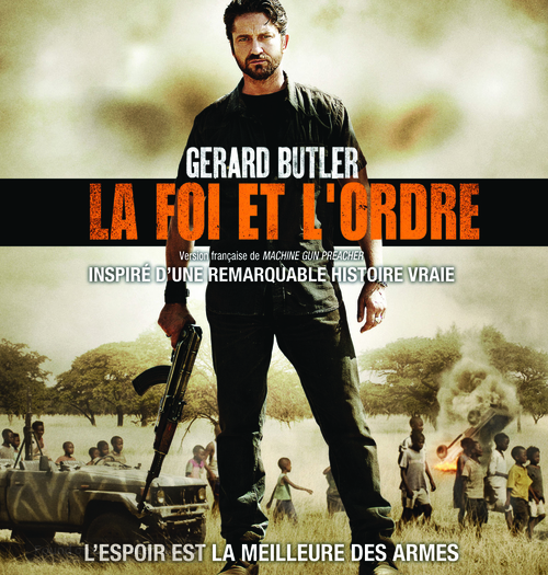 Machine Gun Preacher - Canadian Blu-Ray movie cover