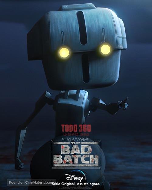 &quot;Star Wars: The Bad Batch&quot; - Brazilian Movie Poster