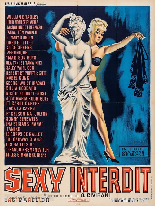 Sexy proibito - French Movie Poster