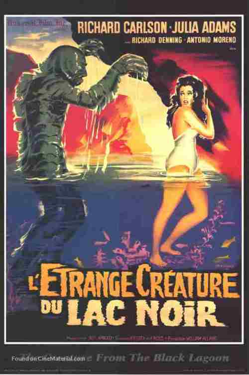 Creature from the Black Lagoon - French DVD movie cover