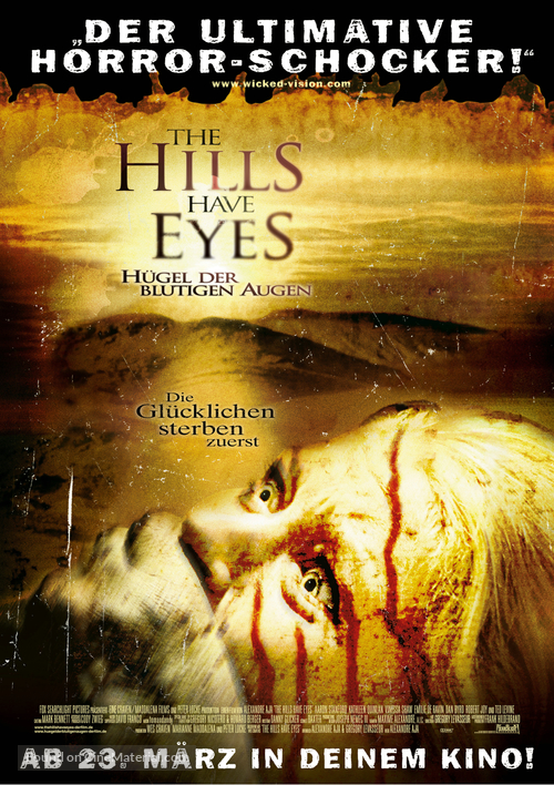 The Hills Have Eyes - German Movie Poster