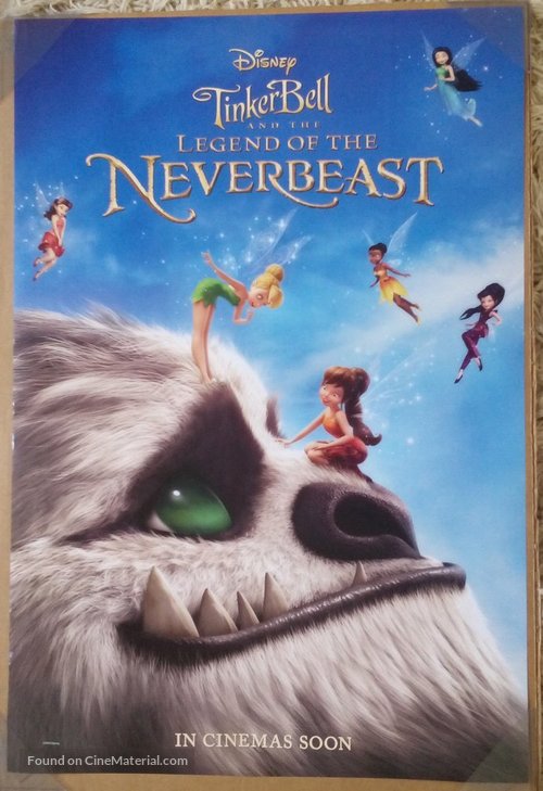 Tinker Bell and the Legend of the NeverBeast - British Movie Poster