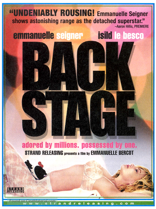 Backstage - DVD movie cover