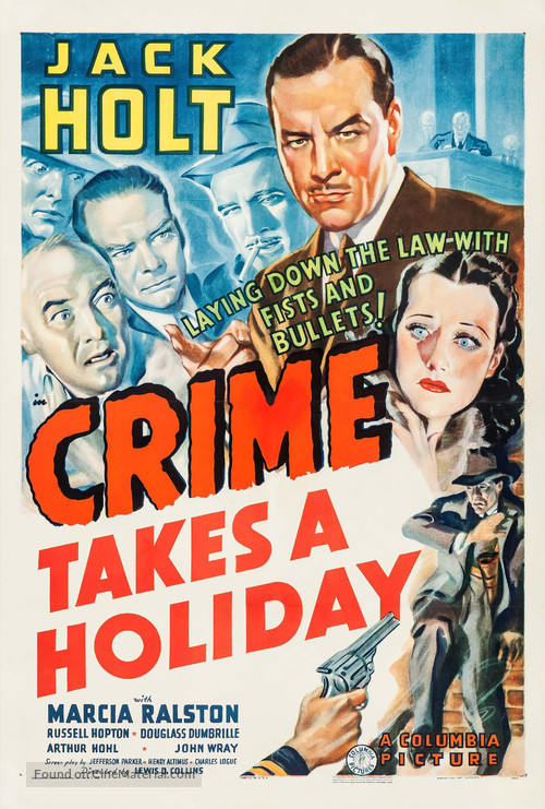 Crime Takes a Holiday - Movie Poster