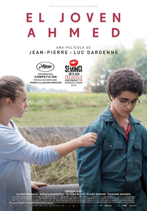 Le jeune Ahmed - Spanish Movie Poster